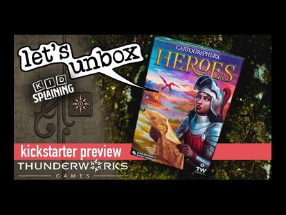 Cartographers: Heroes Unboxing