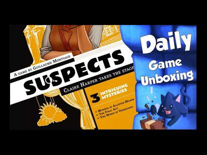 Suspects Unboxing