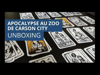 Apocalypse au Zoo de Carson City Unboxing