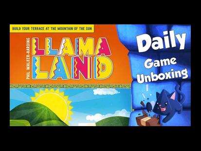 Llama Land Unboxing