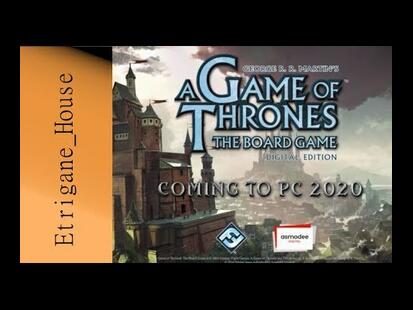 Le Trône de Fer: Le Jeu de Plateau Adaptation de Rêve