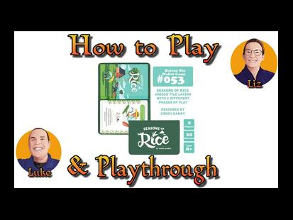 Seasons of Rice How to Play