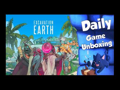 Excavation Earth: Second Waves Unboxing