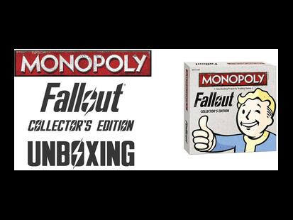 Monopoly: Fallout - Collector's Edition Unboxing