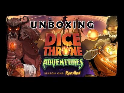 Dice Throne: Adventures Unboxing