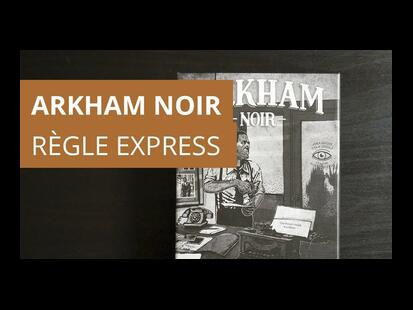 Arkham Noir: Affaire #1 - Les Meurtres du Culte des Sorcières Youtube Règle