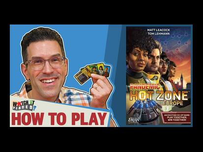 Pandemic: Hot Zone – Europe How to Play