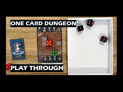 One Card Dungeon Playthrough