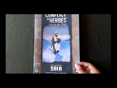 Conflict of Heroes: Front de l'Est - Solo Unboxing