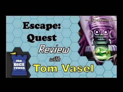 Escape: The Curse of the Temple - Expansion 2 - Quest Tom Vasel
