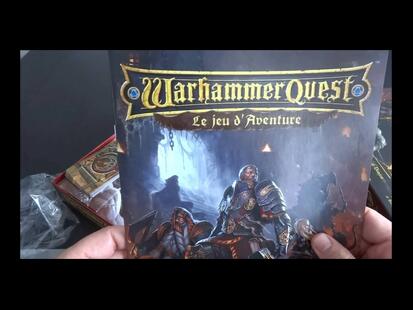Warhammer Quest: Le Jeu d'Aventure Unboxing