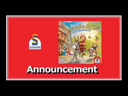 Quacks & Co. Announcement