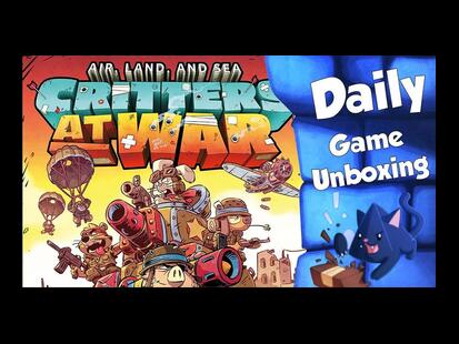 Air, Land, and Sea: Critters at War Unboxing