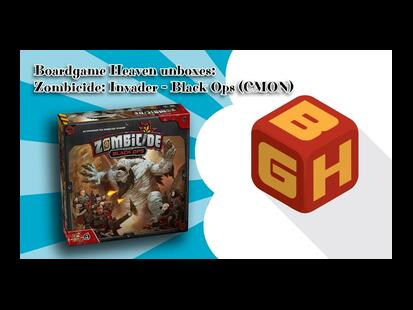 Zombicide: Invader - Black Ops Unboxing