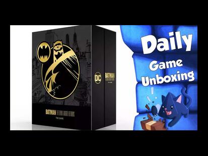 Batman: The Dark Knight Returns - The Game Unboxing