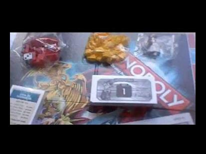 Monopoly: Yu-Gi-Oh! Unboxing