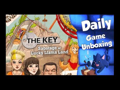 The Key: Sabotage at Lucky Llama Land Unboxing