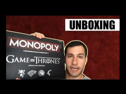 Monopoly: Game of Thrones Unboxing