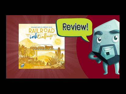 Railroad Ink Challenge: Shining Yellow Edition Review