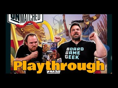 Unmatched: Battle of Legends, Volume Two Playthrough