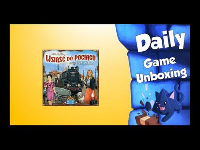 Ticket to Ride Map Collection: Volume 6½ – Poland Unboxing