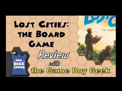 Lost Cities: The Board Game Youtube Review
