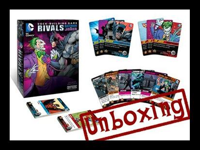 DC Comics: Deck-Building Game - Rivals - Batman vs Joker Unboxing