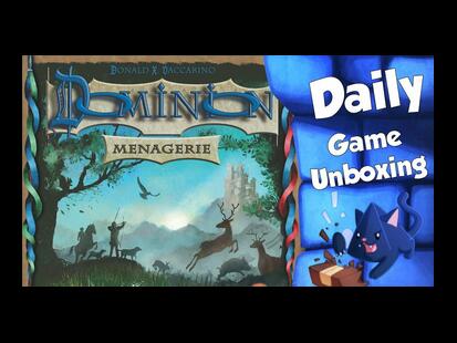 Dominion: Menagerie Daily Game Unboxing