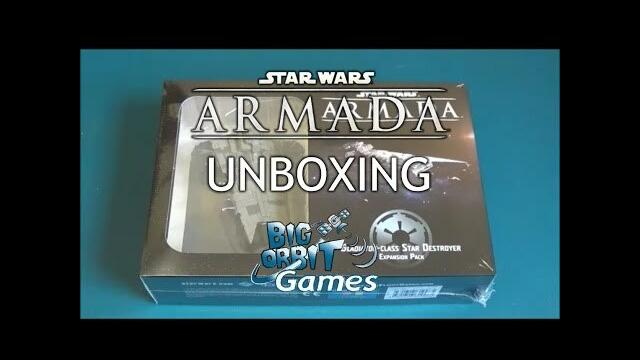 Star Wars Armada Gladiator class Star Destroyer Unboxing